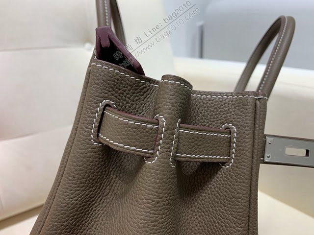 Hermes女包 愛馬仕Birkin Hermes鉑金包 togo小牛皮 半手工蠟線縫製 Hermes手提女包  am1880